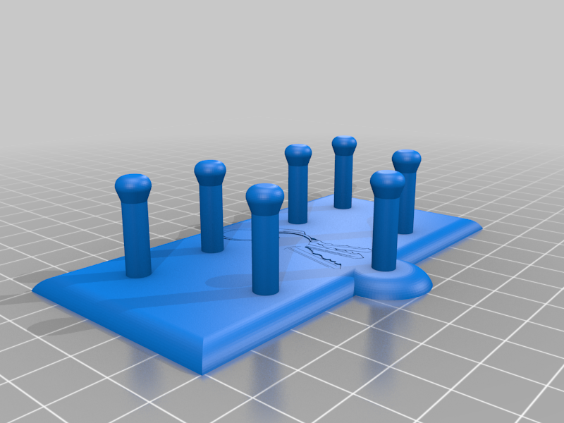 Keyholder for your many bundles! (No support!)