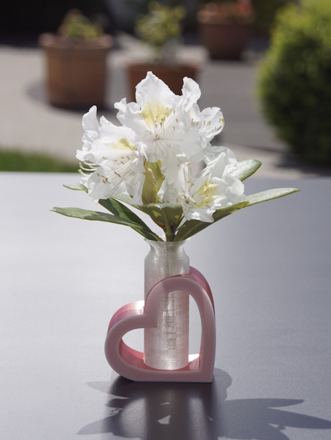 Heart-shaped Flower Vase