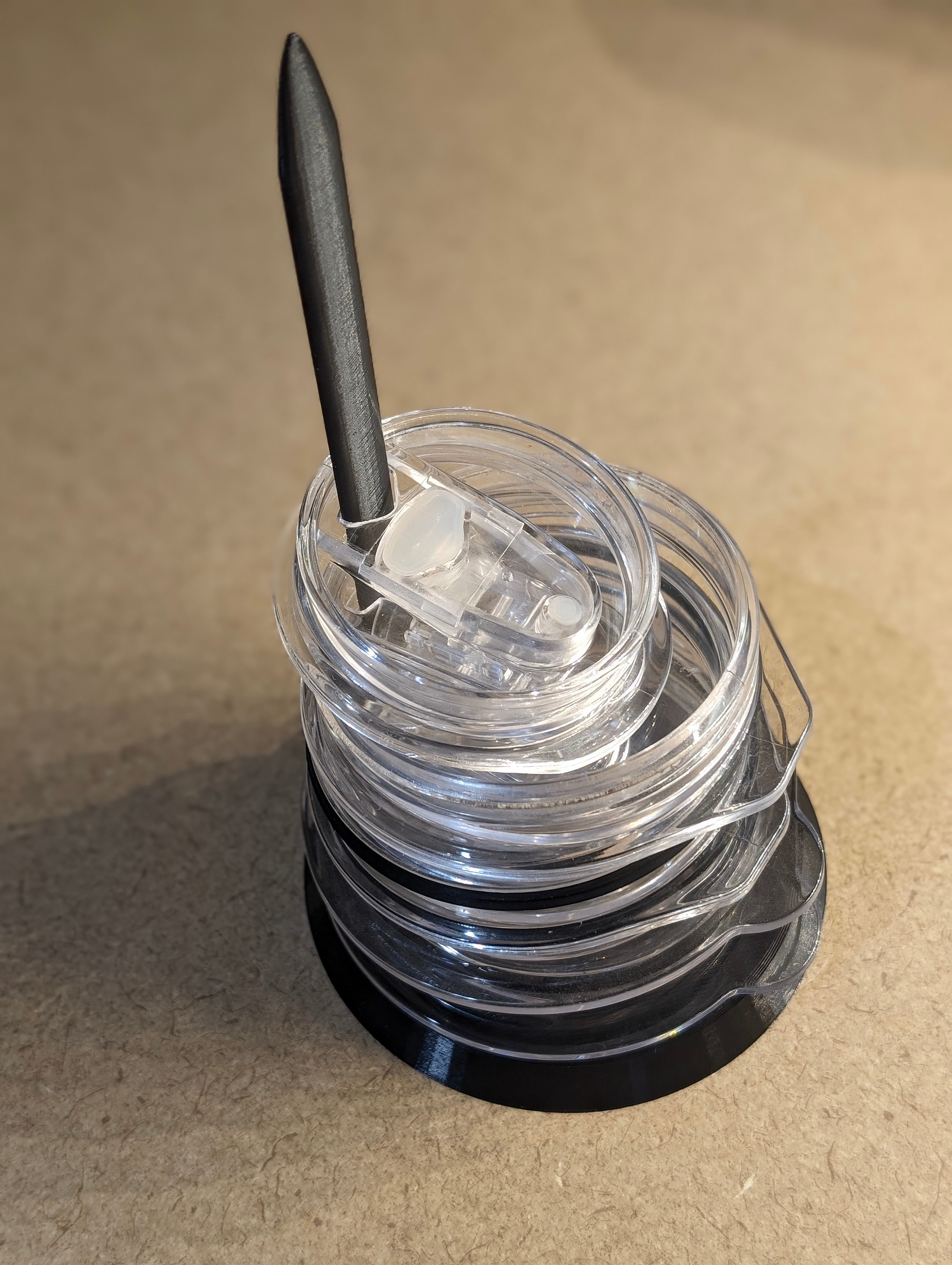 Tumbler Lid Organizer