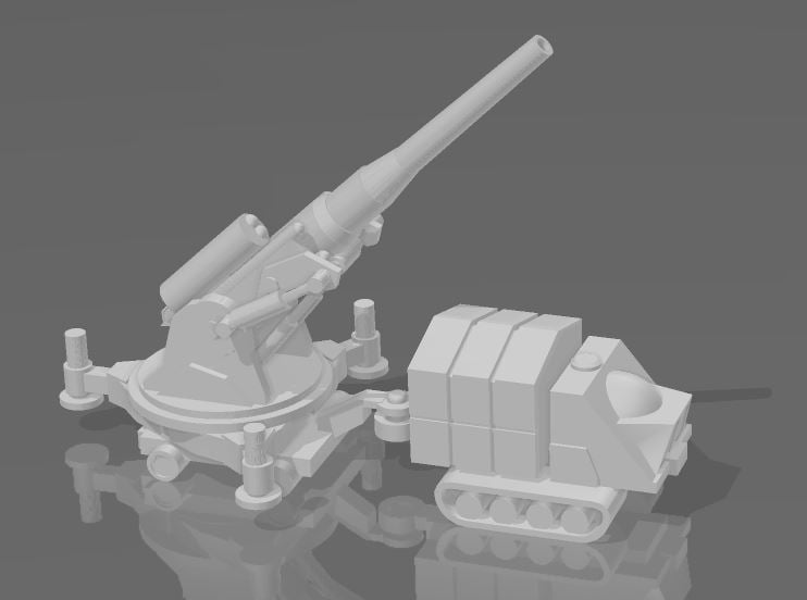 Artillery 6mm Scale for Mecha Tabletop