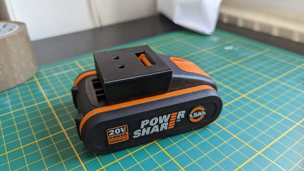 Worx 20V 1.5Ah Battery Holder