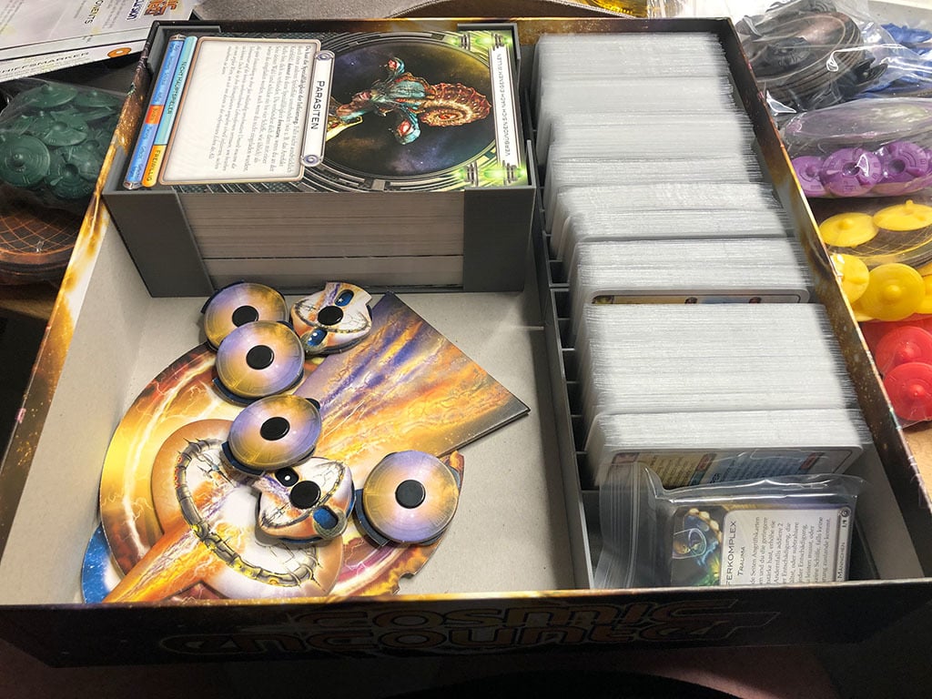 Cosmic Encounter (w. Expansions) Card Box