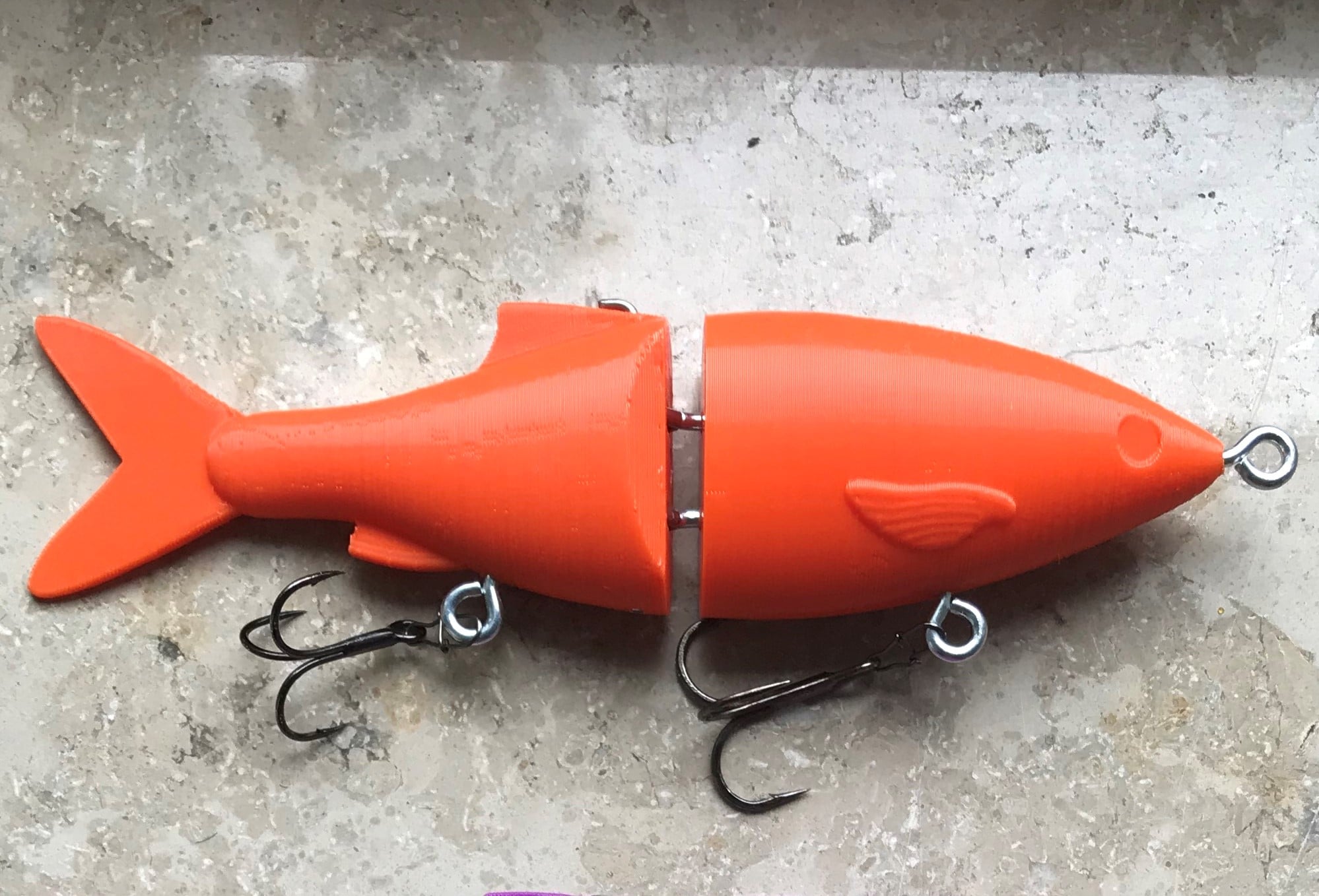 Glide Bait Fishing Lure 12.5cm (easy print and build)