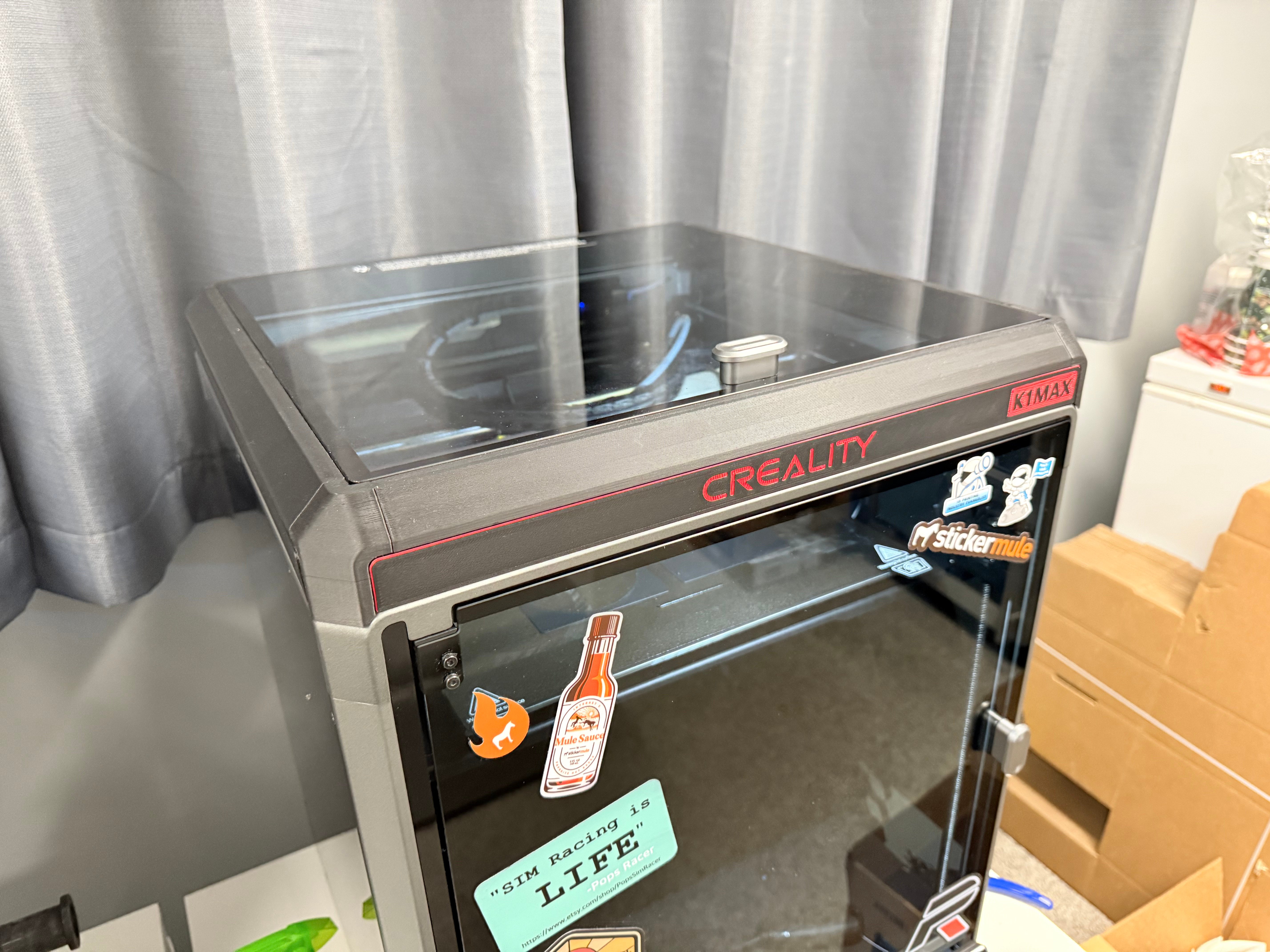 K1 Max Unibody riser w logo + dovetail joints
