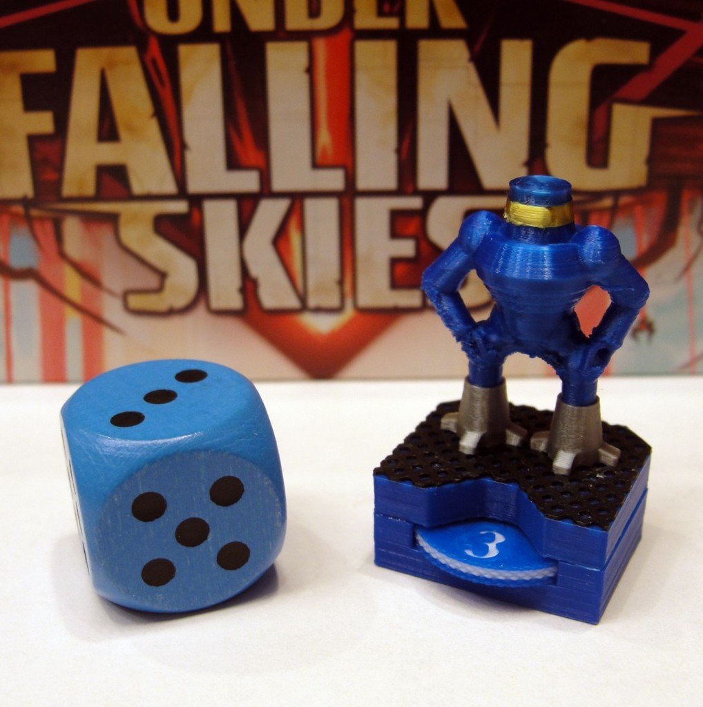 Under Falling Skies: Robot Counter