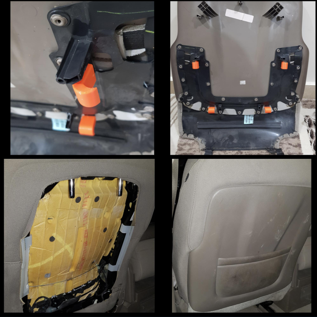 Chevrolet tahoe 2015 seat panel fix