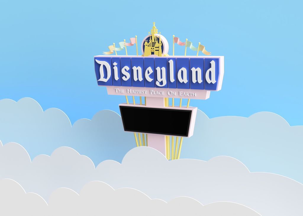 Disneyland Marquee Sign