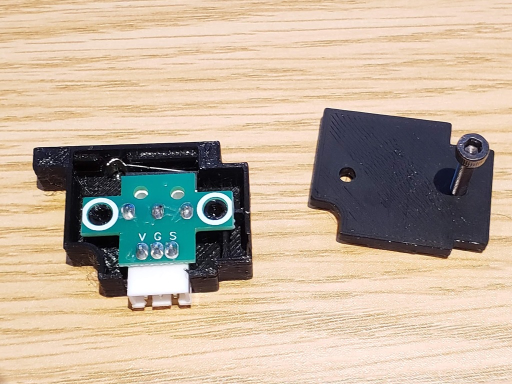 Improved filament sensor housing for Anycubic i3 Mega and Mega-S filament sensors