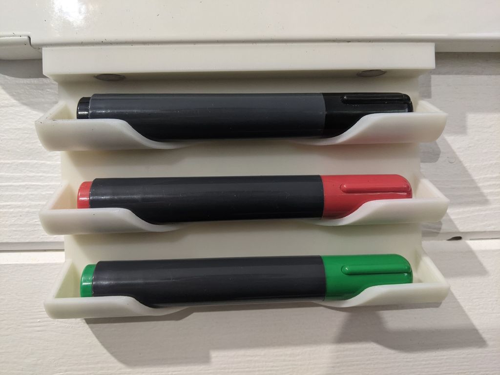 Dry Erase magnetic pen holder