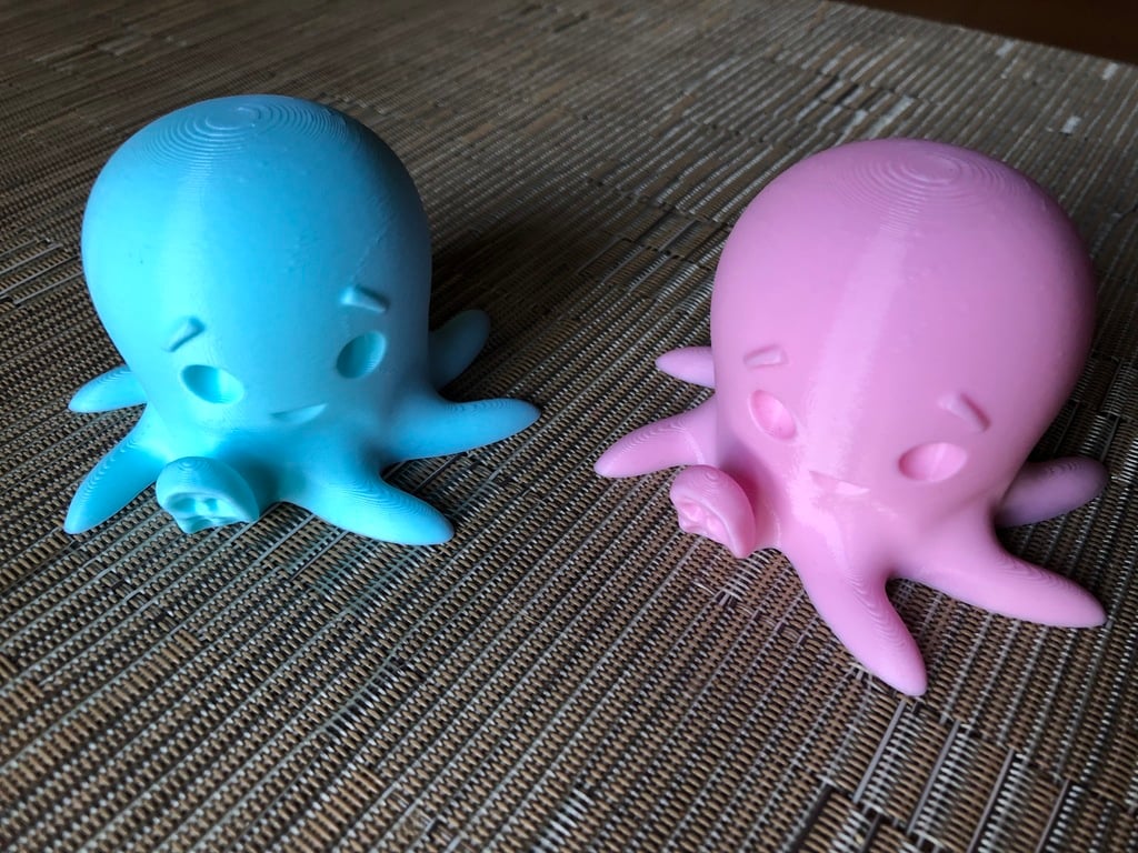 Cute Octopus w/ Smile