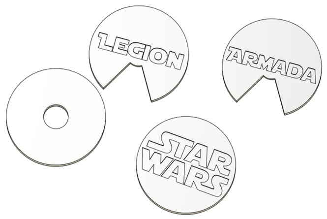 Star Wars Armada/Legion Basic Round Counter