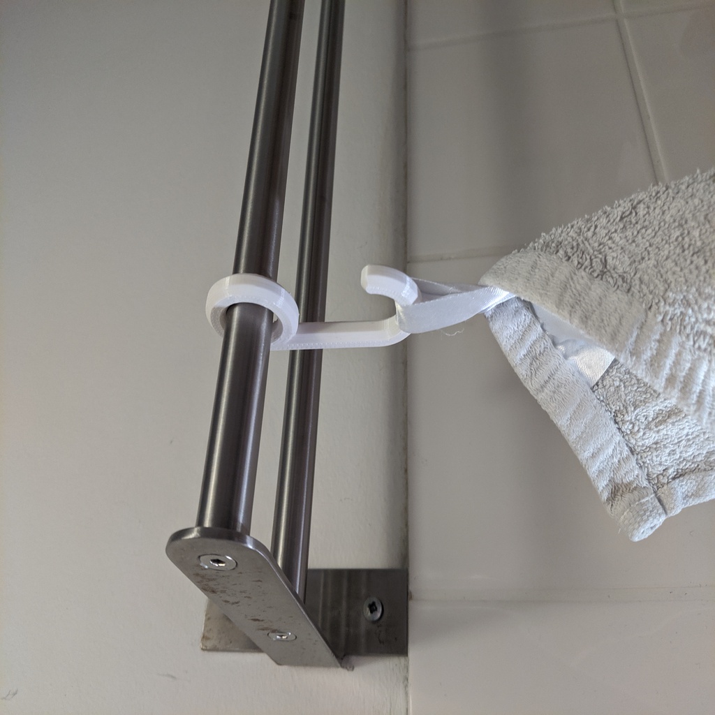 Ikea Grundtal Towel Rack Hook