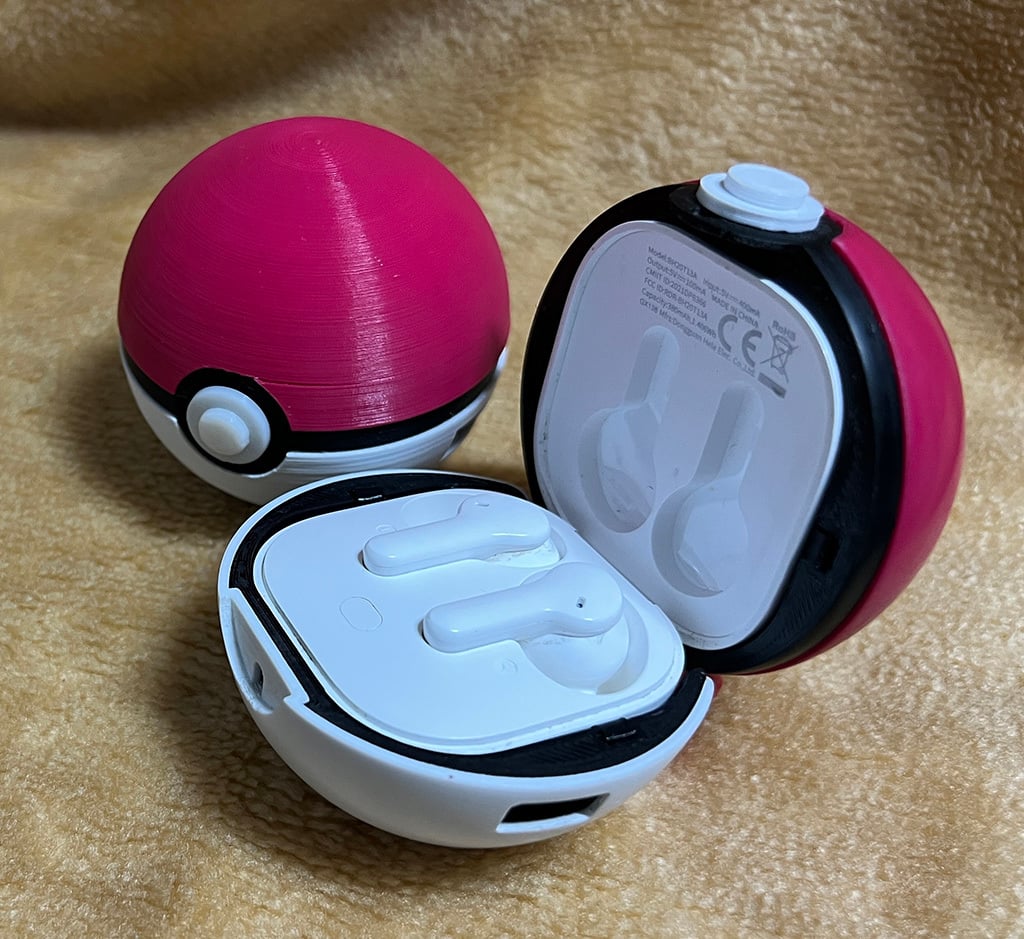 Pokeball pokemon case for QCY-T13