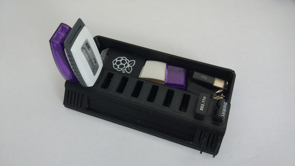 USB and Micro SD desktop holder