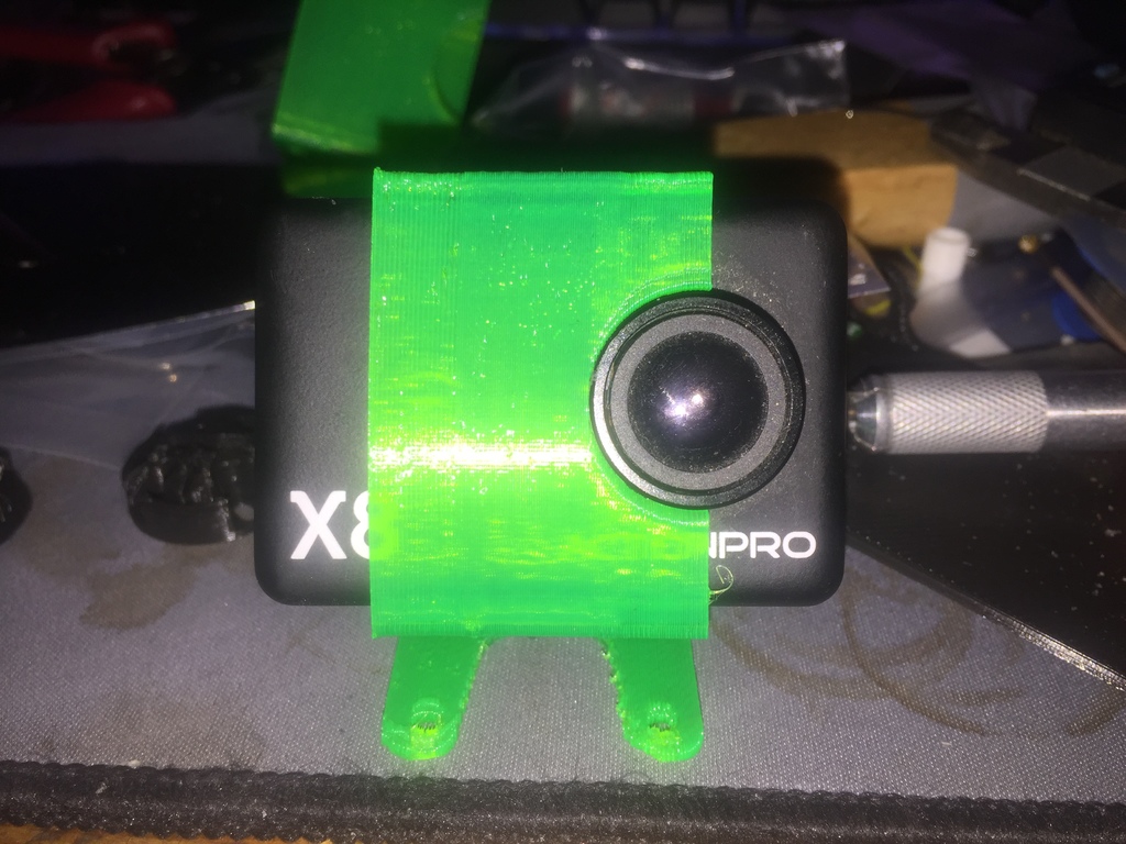 Actionpro X8 mount for Amax freestyle frame