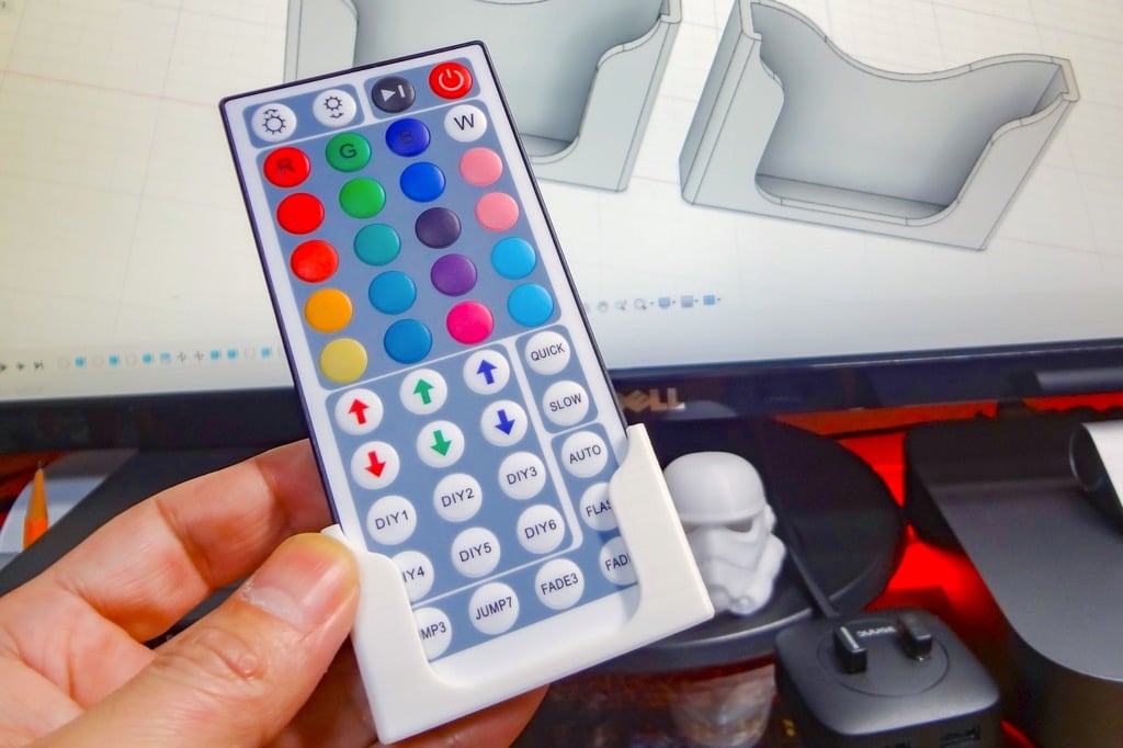RGB LED Strip Remote Control Holder