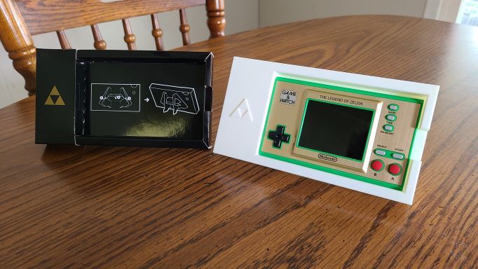 The Legend of Zelda Game and Watch Stand