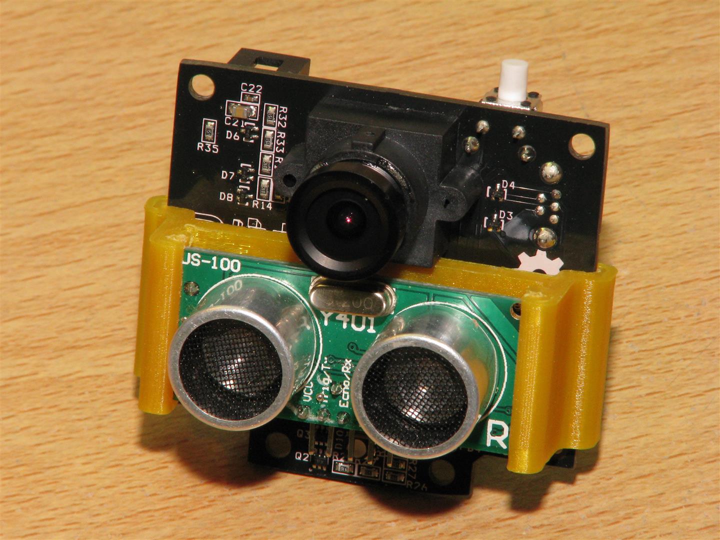 Ultrasonic Sensor Bracket for Pixy