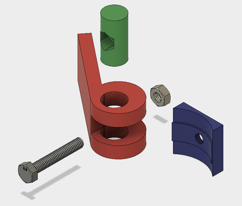 Quick release, parametric/customizable