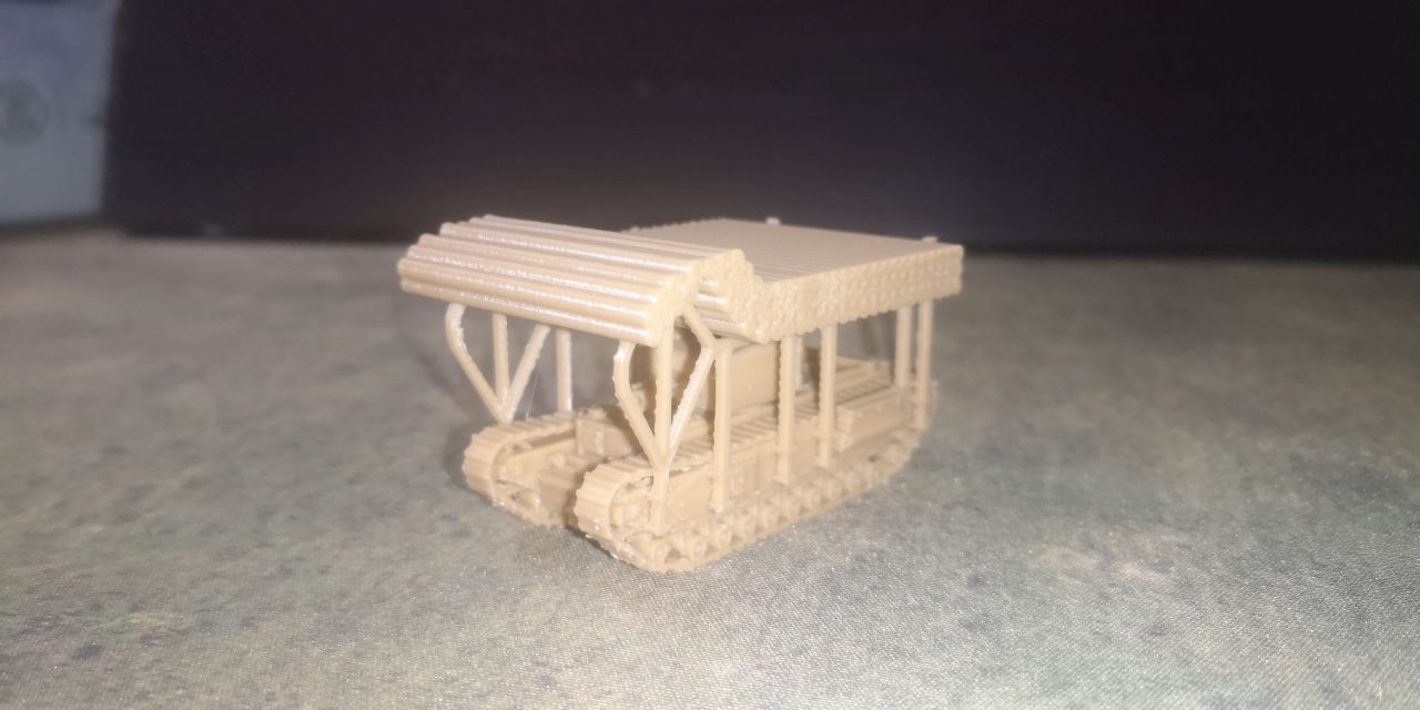 1-100 Churchill AVRE Log Carpet