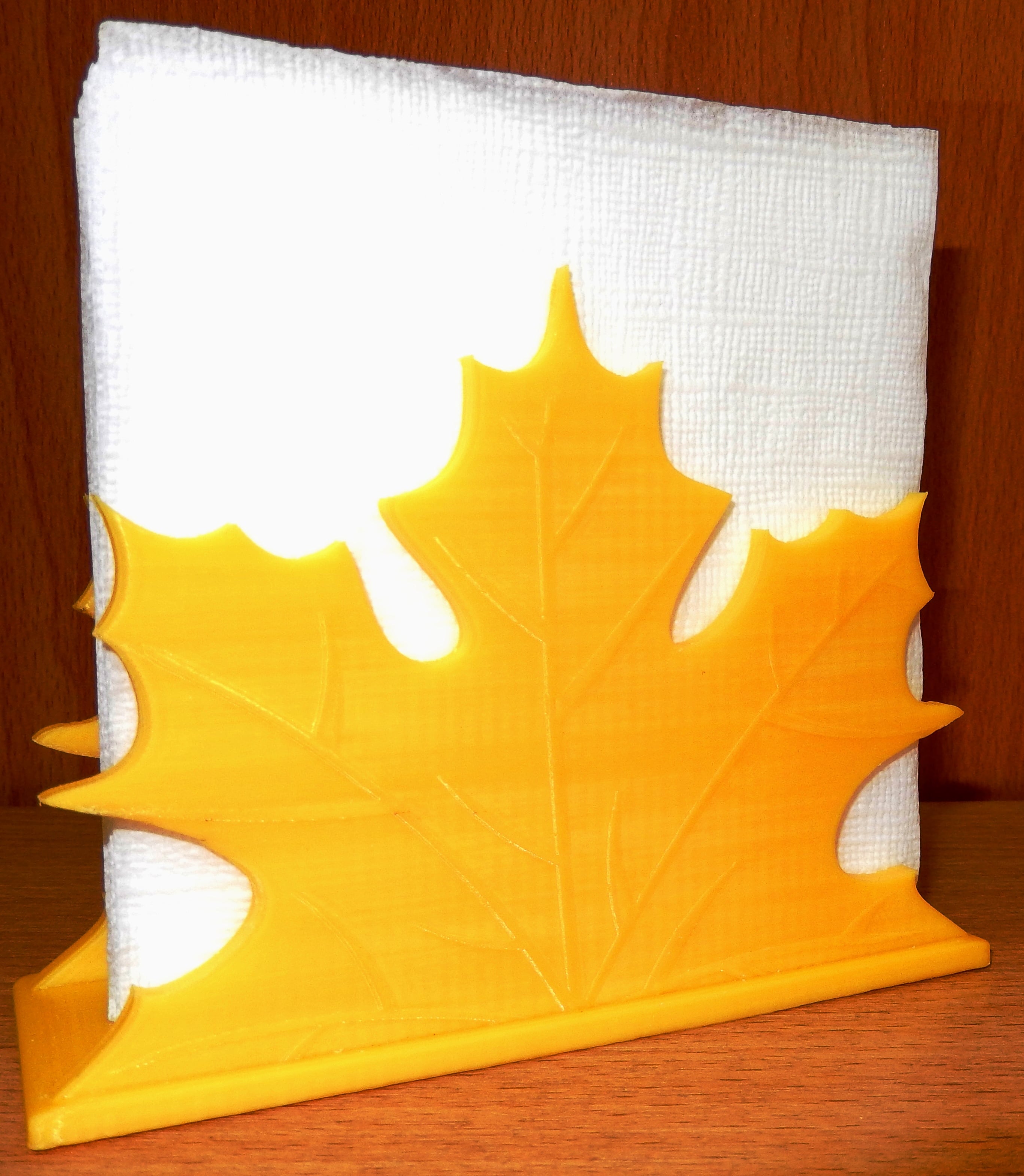 Napkin holder  Leaf fall
