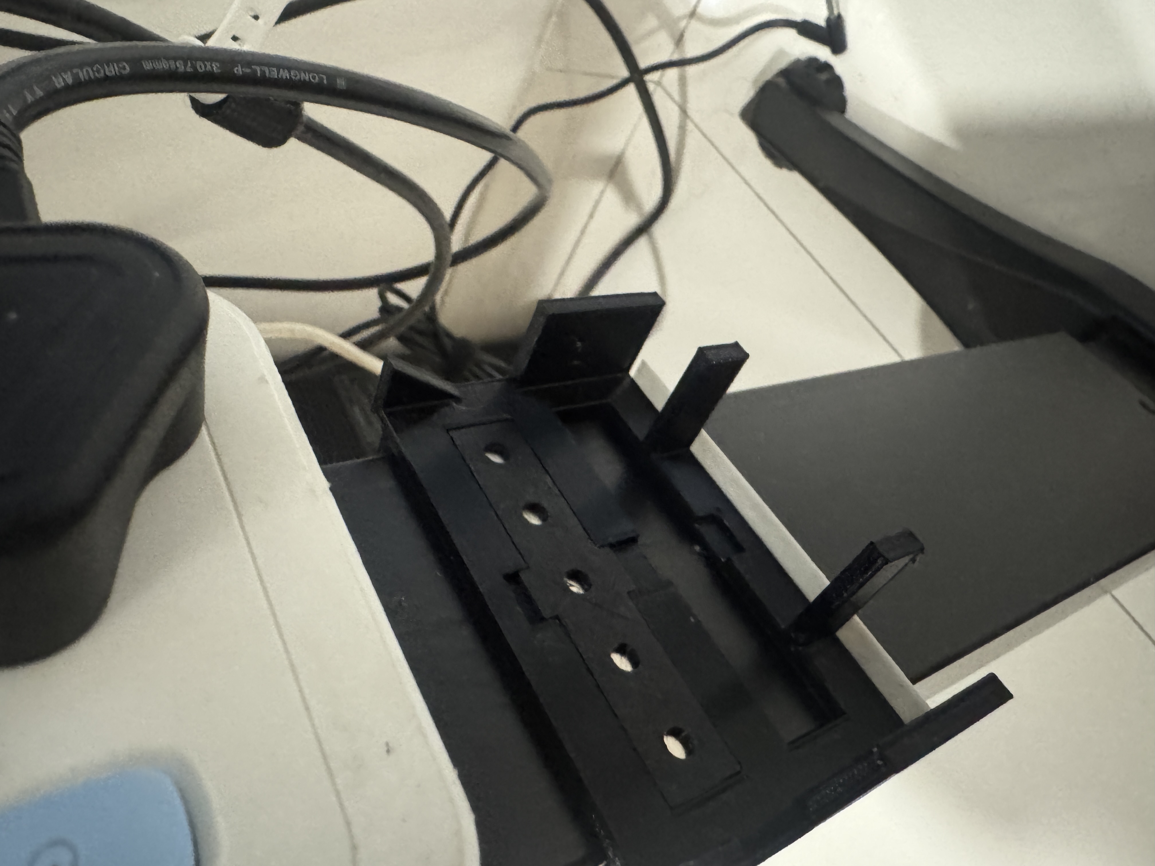 Table Side Power Strip Holder