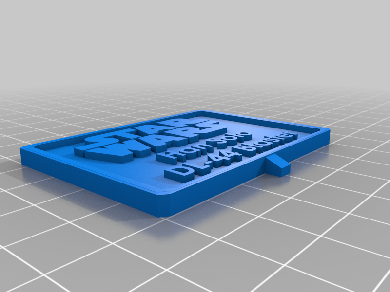 Han Solo Blaster DL-44 Stand for large Blaster