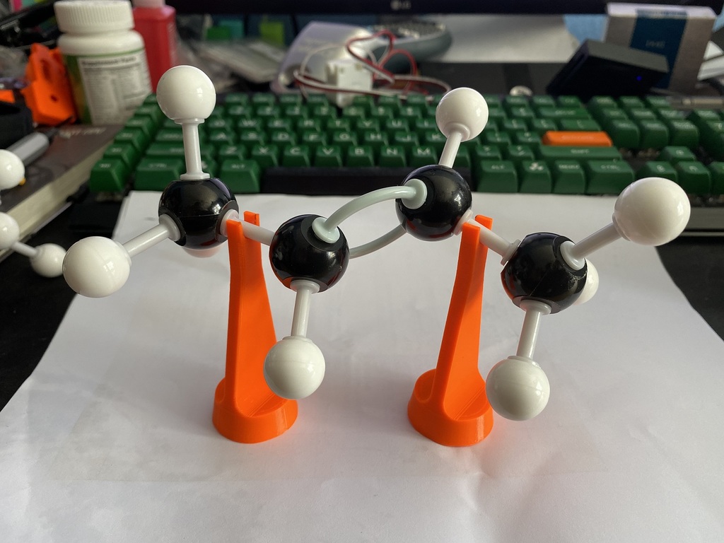 Organic Chemistry Molecular Model Kit Stand - Molymod Compatible