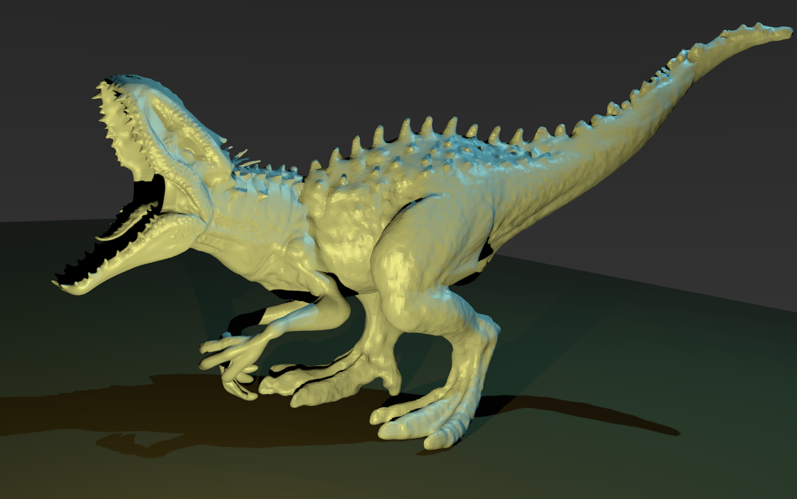 Indominus Rex sculpt