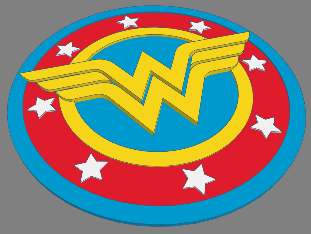 Wonder Woman Shield/Logo
