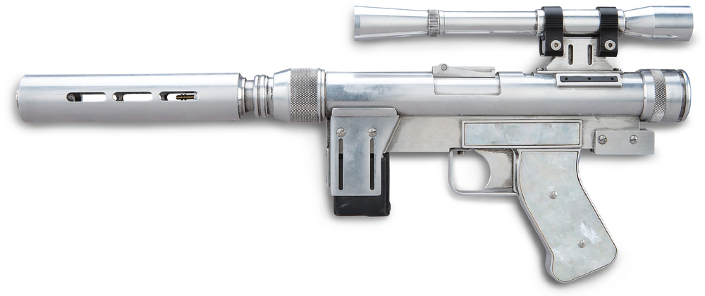 Lando SOLO / TROS -  Custom SE-14r Blaster (updated parts & resized)
