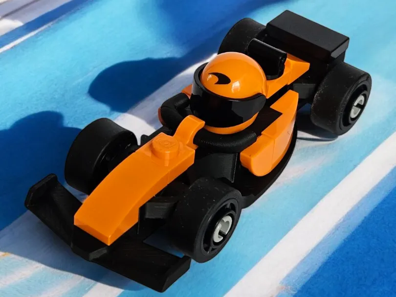 LEGO Mini F1 Racer | Build your own! 3D model