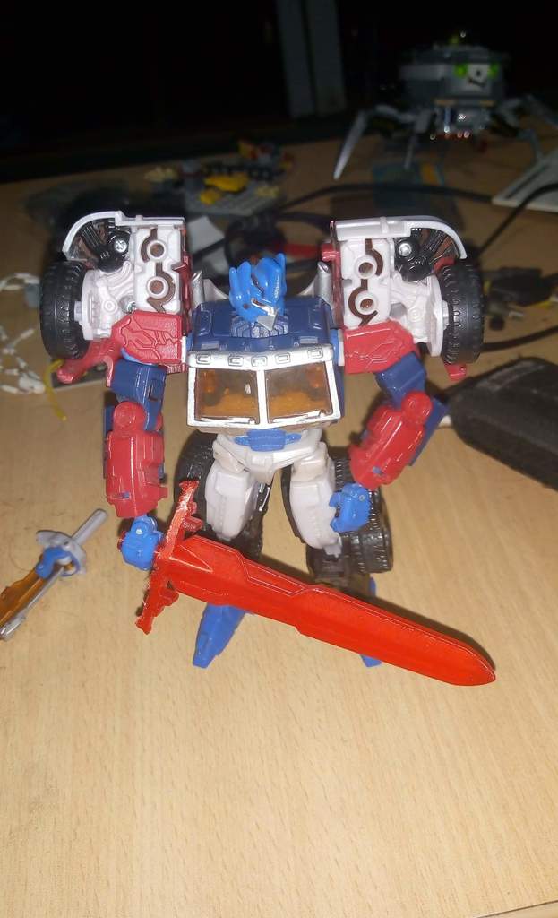 Transformers Sword for Generations G2 Optimus Prime 5mm handle