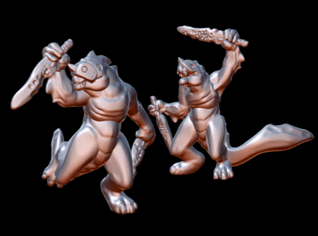 Slisk Warriors (15mm scale)