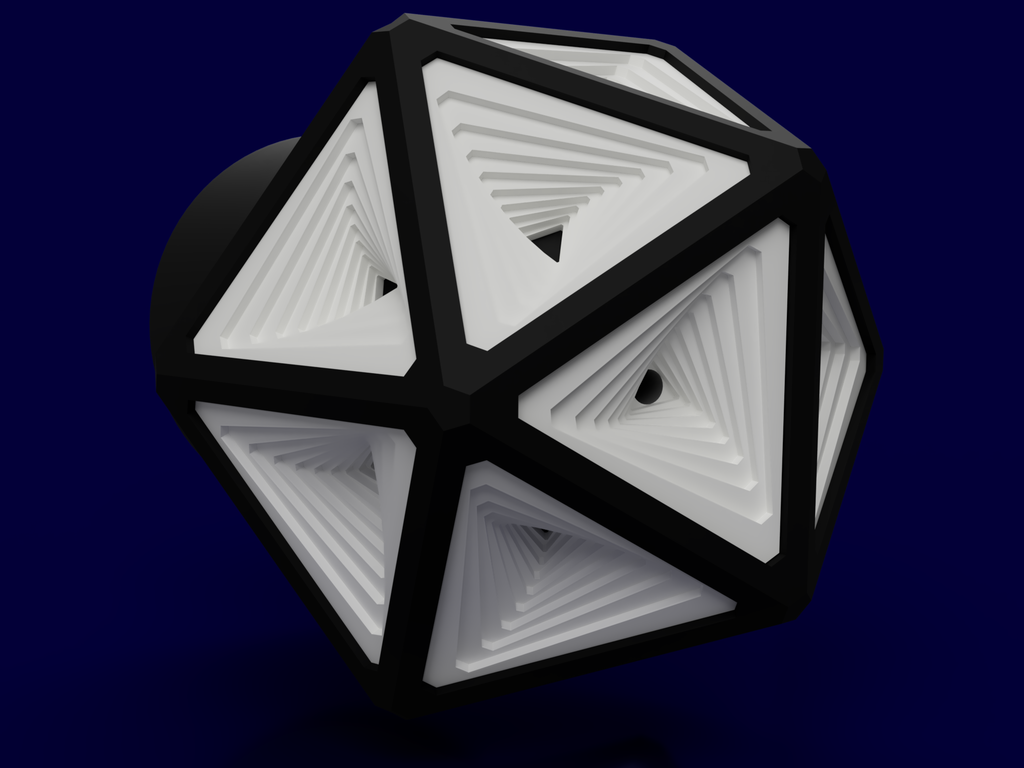 Moen Shower Knob [Icosahedron Vortex]