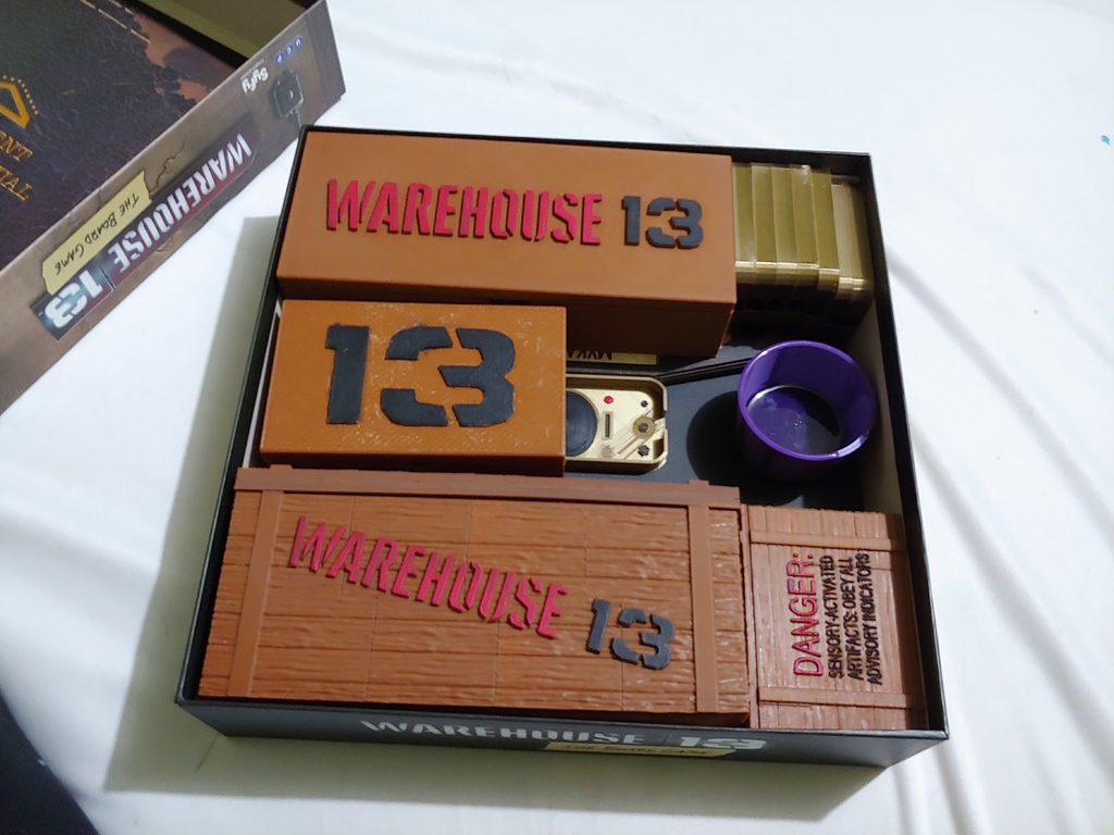 Warehouse 13 the Board Game