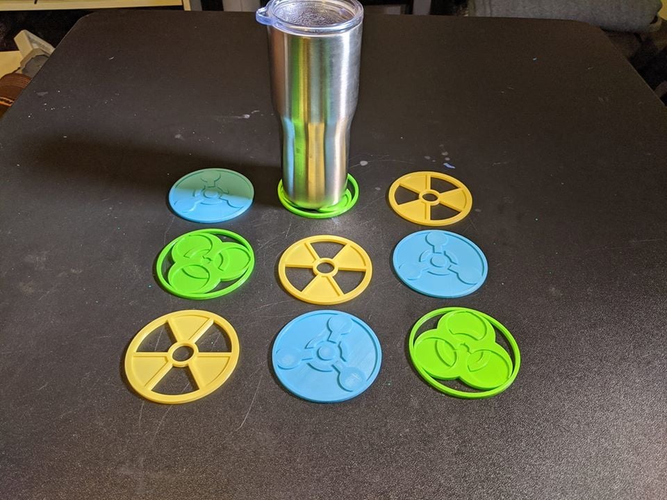 Chemical and Biological Coasters