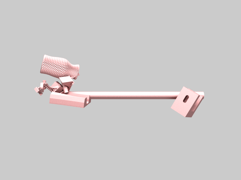 Wrench strapped to Magnetic travel