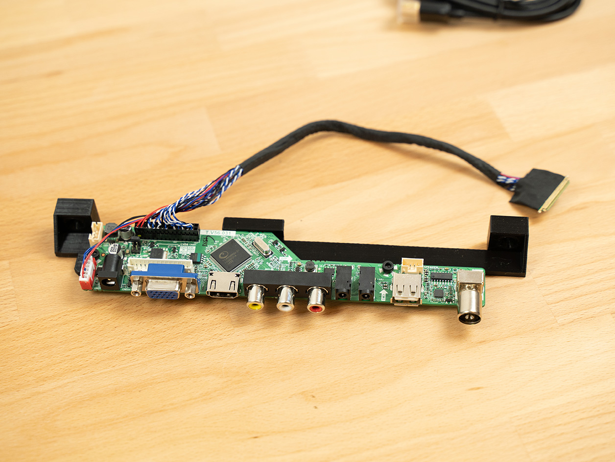 Smart Mirror Mounting Bracket for Display Controller