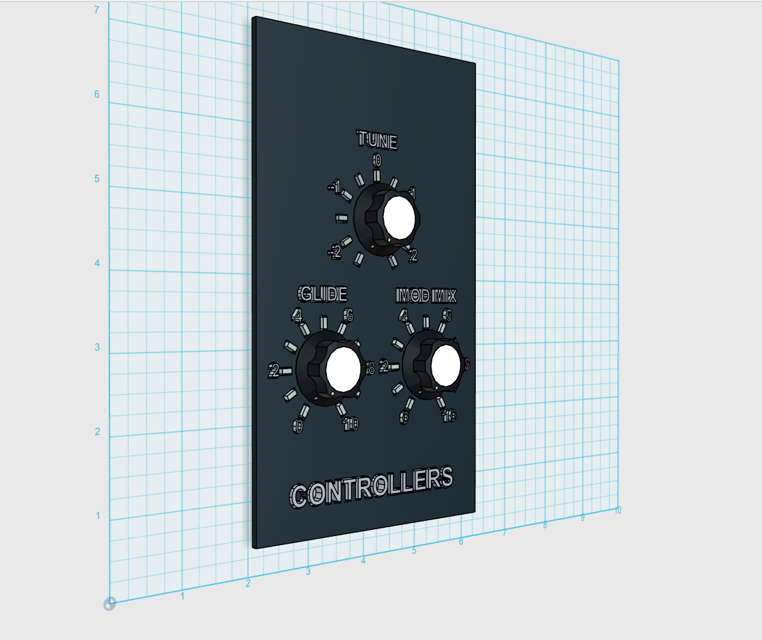 Moog Synthesizer Bezel