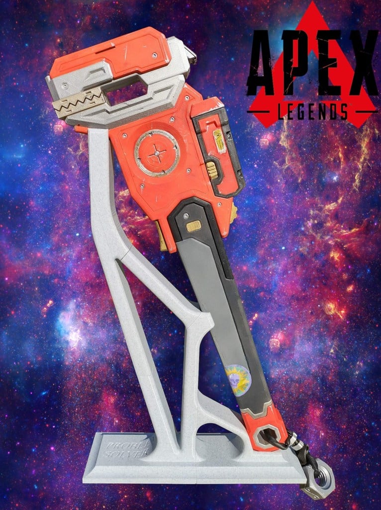 Rampart Heirloom “PROBLEM SOLVER” from Apex Legends (Game accurate)