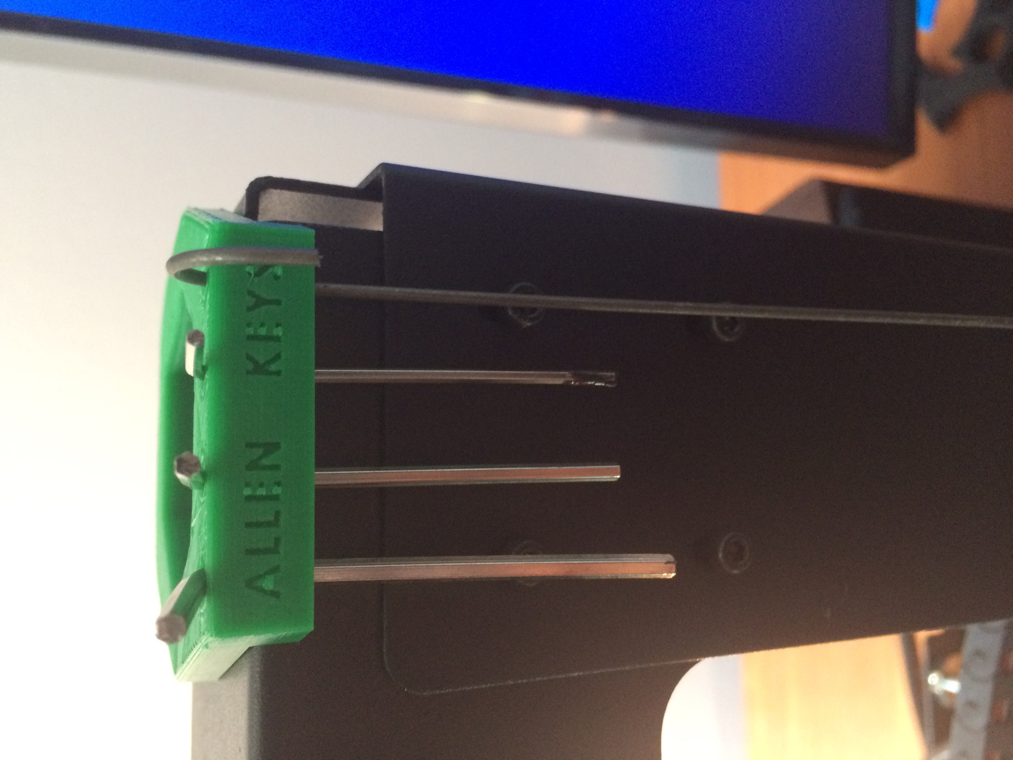 allen key holder for wanhao i3 duplicator (maker select, cocoon create)