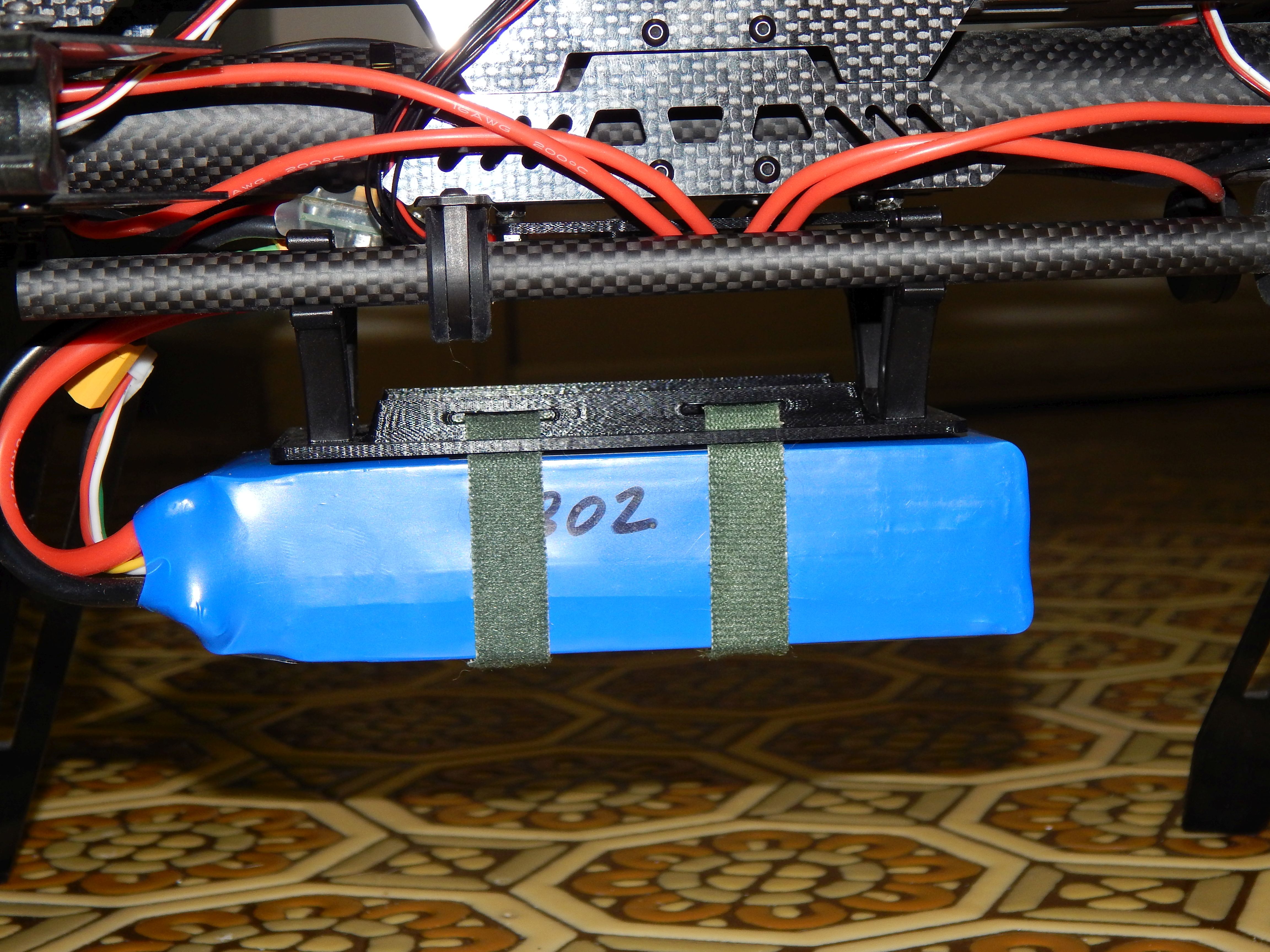Predator 650 Battery tray and Power Dist Board mount