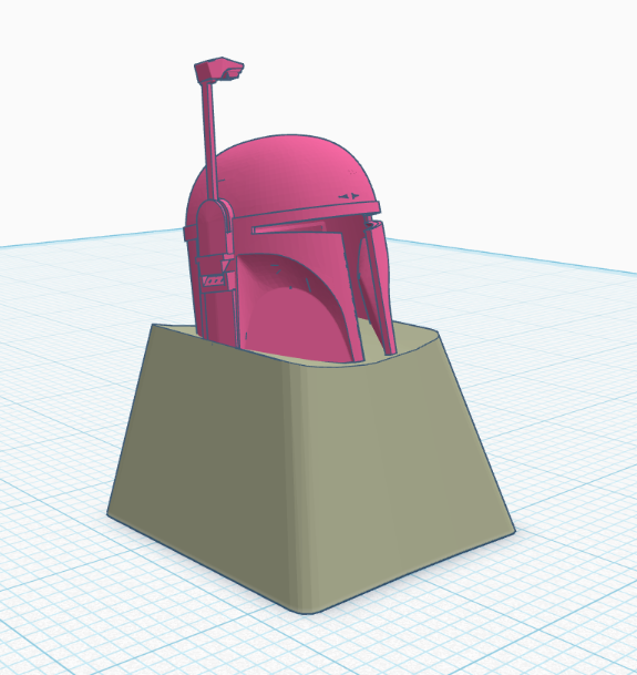Star Wars Mandalorian Helmet KeyCap