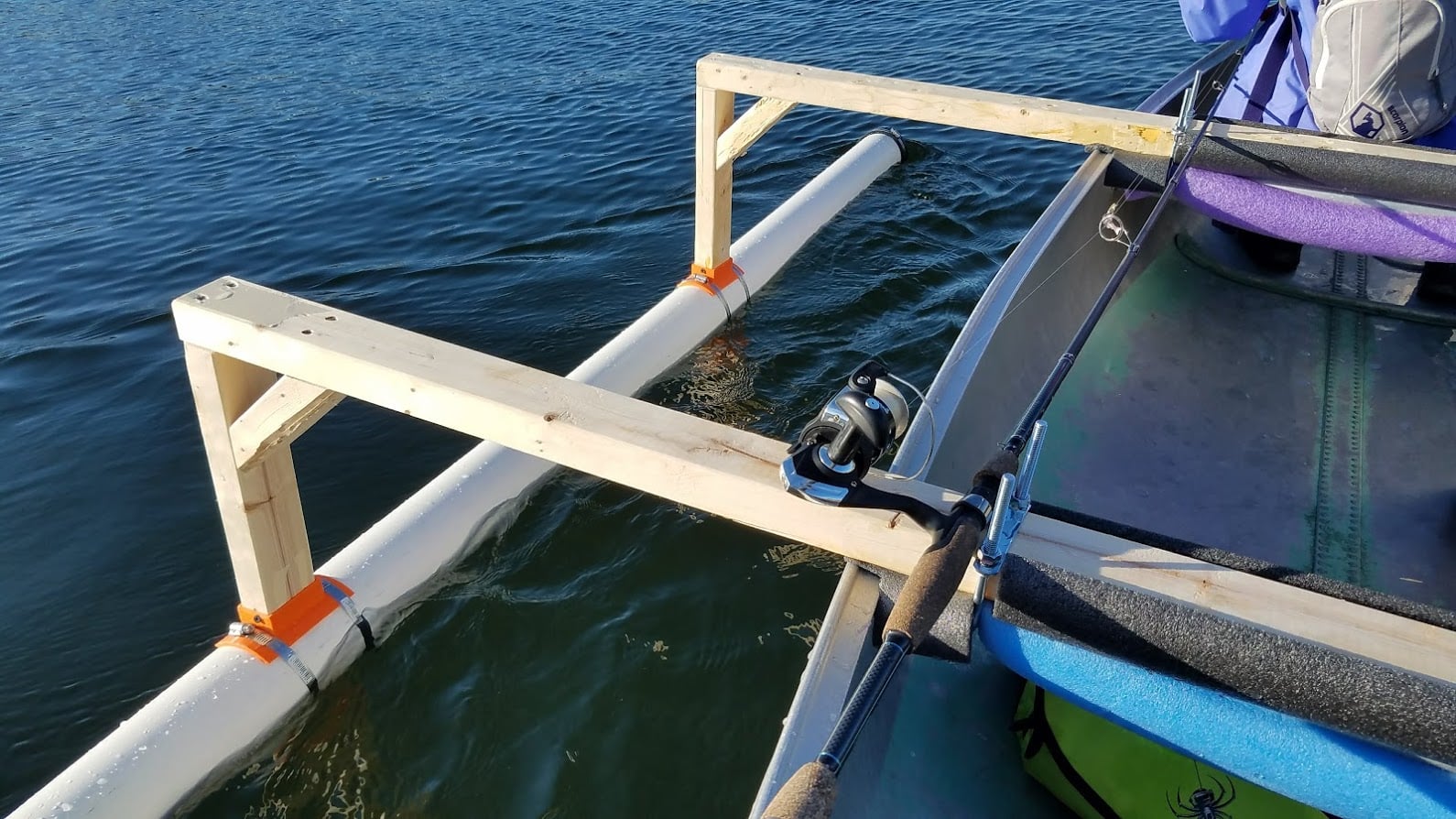 4" PVC Tube Canoe Outrigger Kit