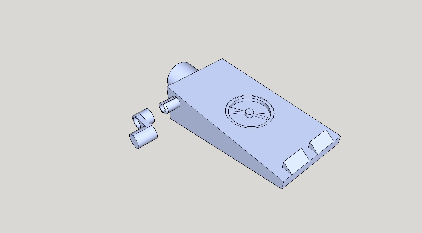 Soviet Kitchen Meatgrinder Phonestand