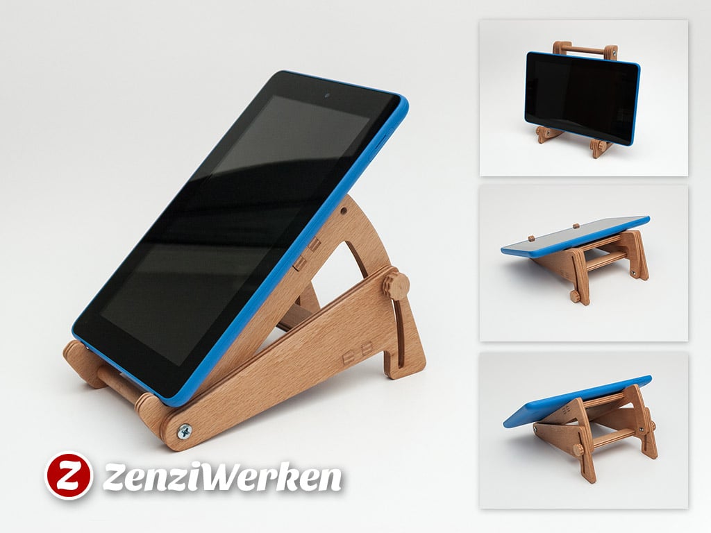 Tilting Tablet Stand cnc/laser