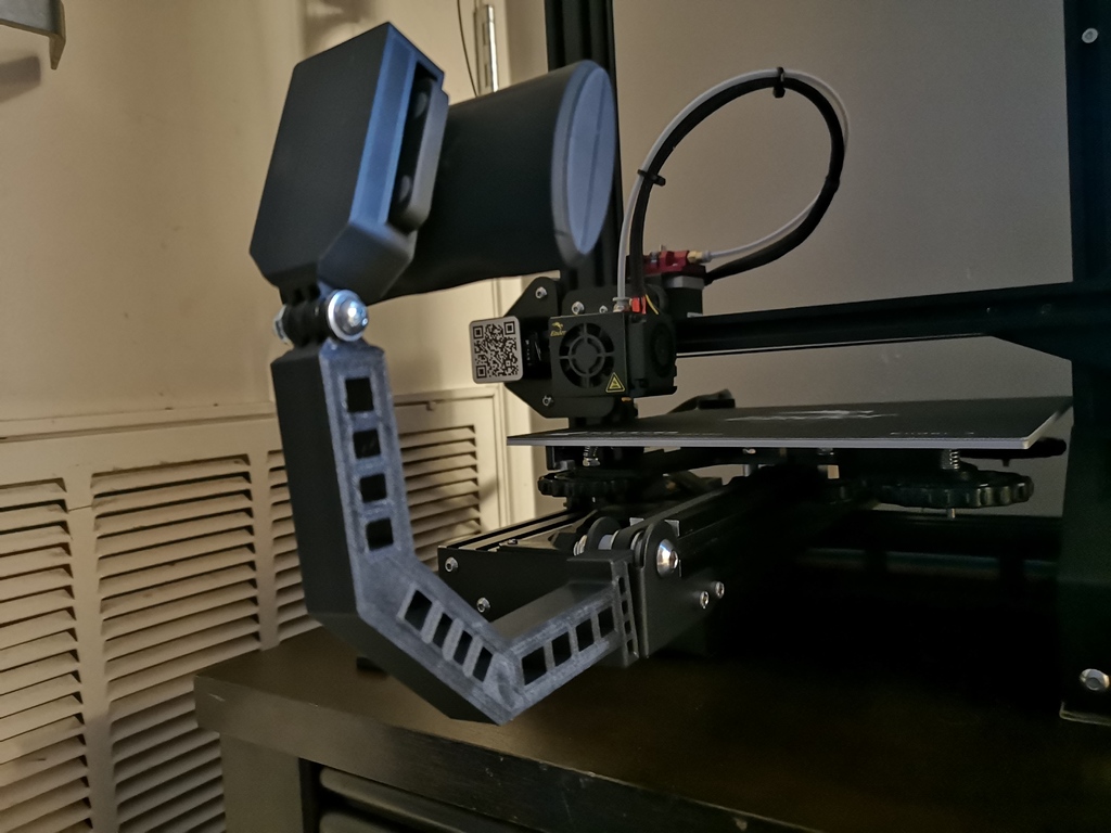 Ender 3 Y-Axis Universal Mount with Finger Hinge