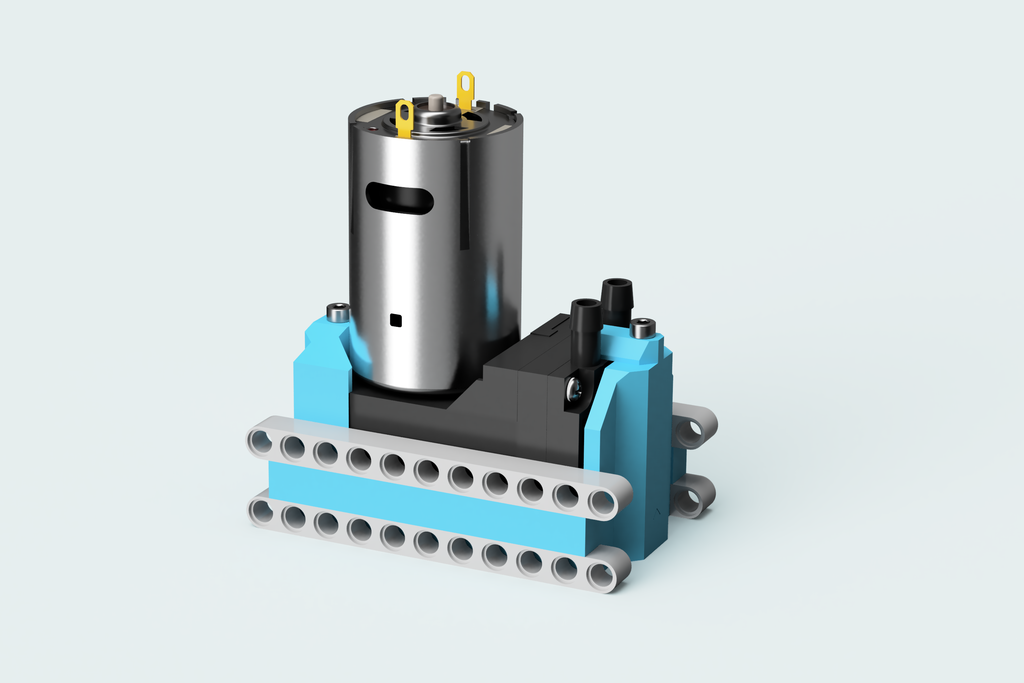 Lego Technic Pneumatic Pump Rig