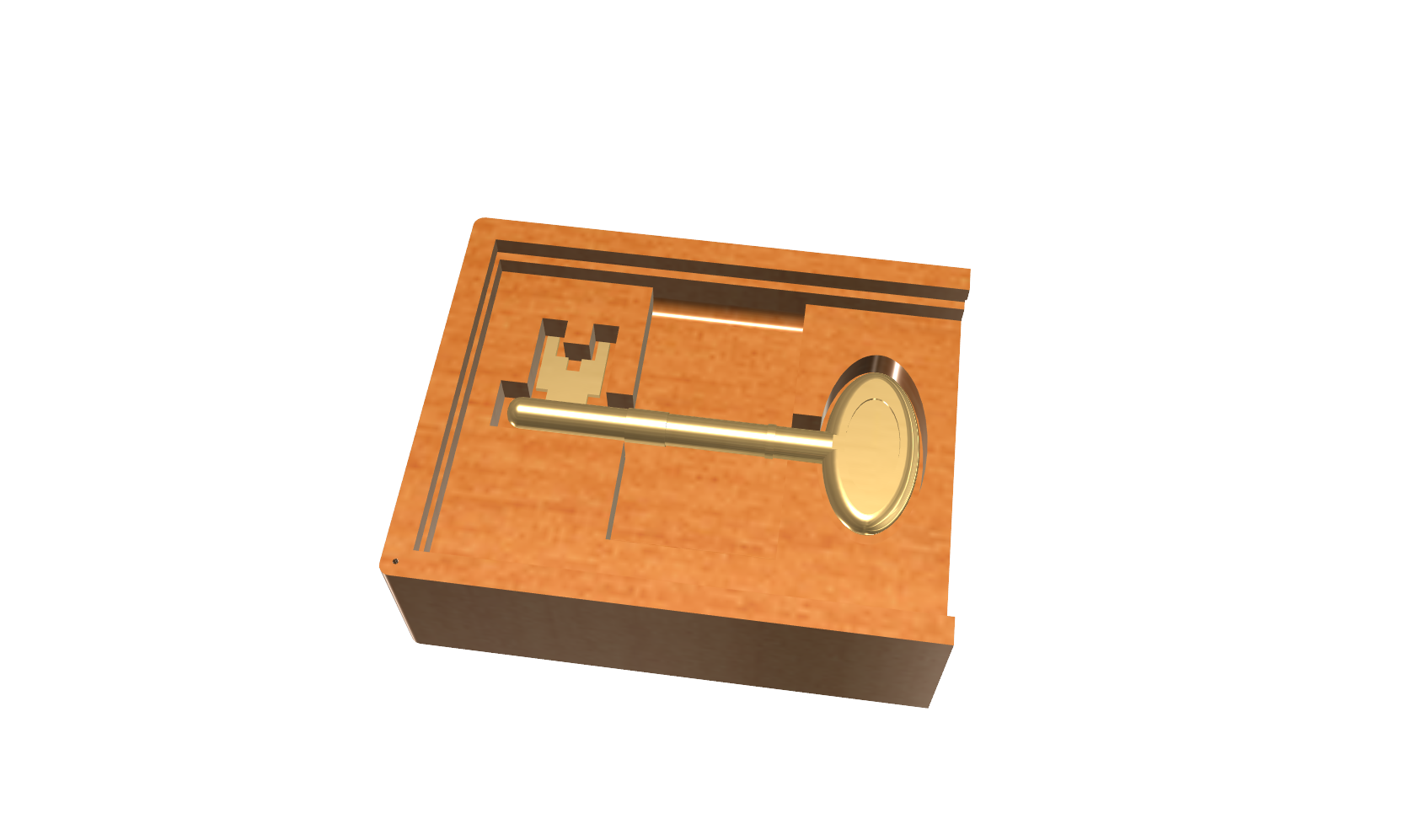 Supernatural Men of Letters Key Box and Key